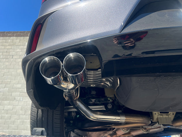 2021-PRESENT ACURA TLX MUFFLER DELETE AXLE BACK QUAD TIPS EXHAUST